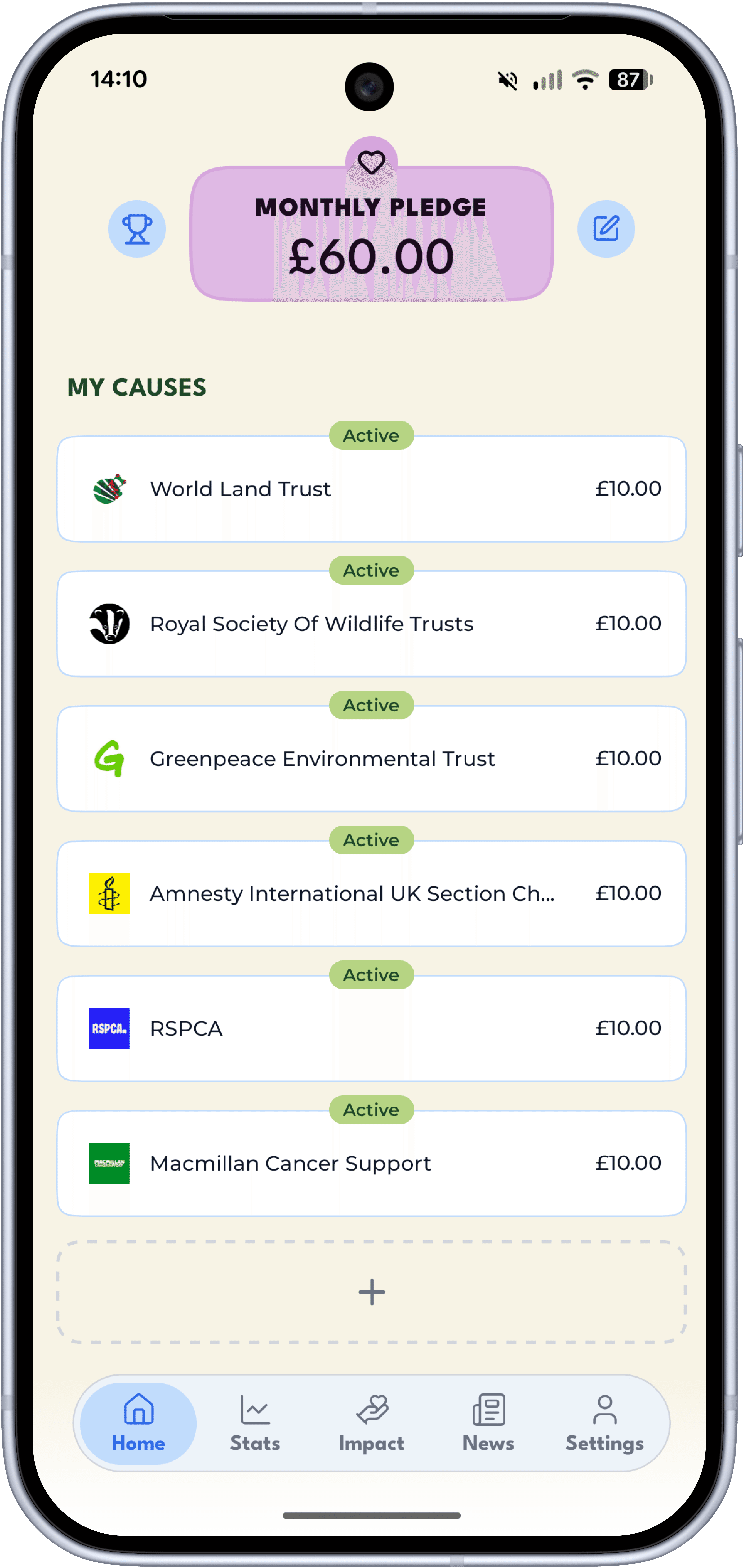 Legacy home screen shown in a Pixel 10 phone mockup